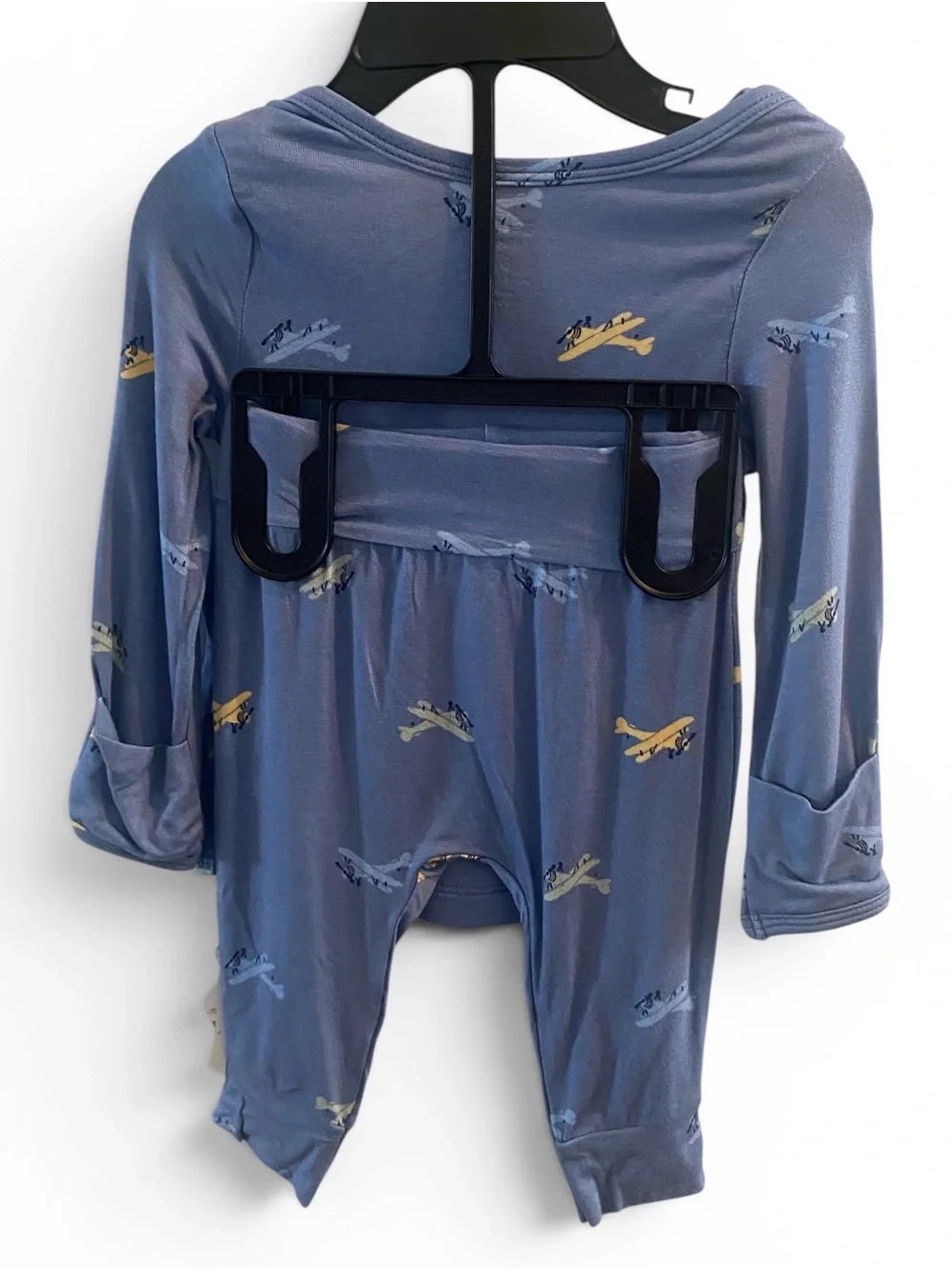 Carter's Navy and Light Blue Boy’s Airplane Sleep Set